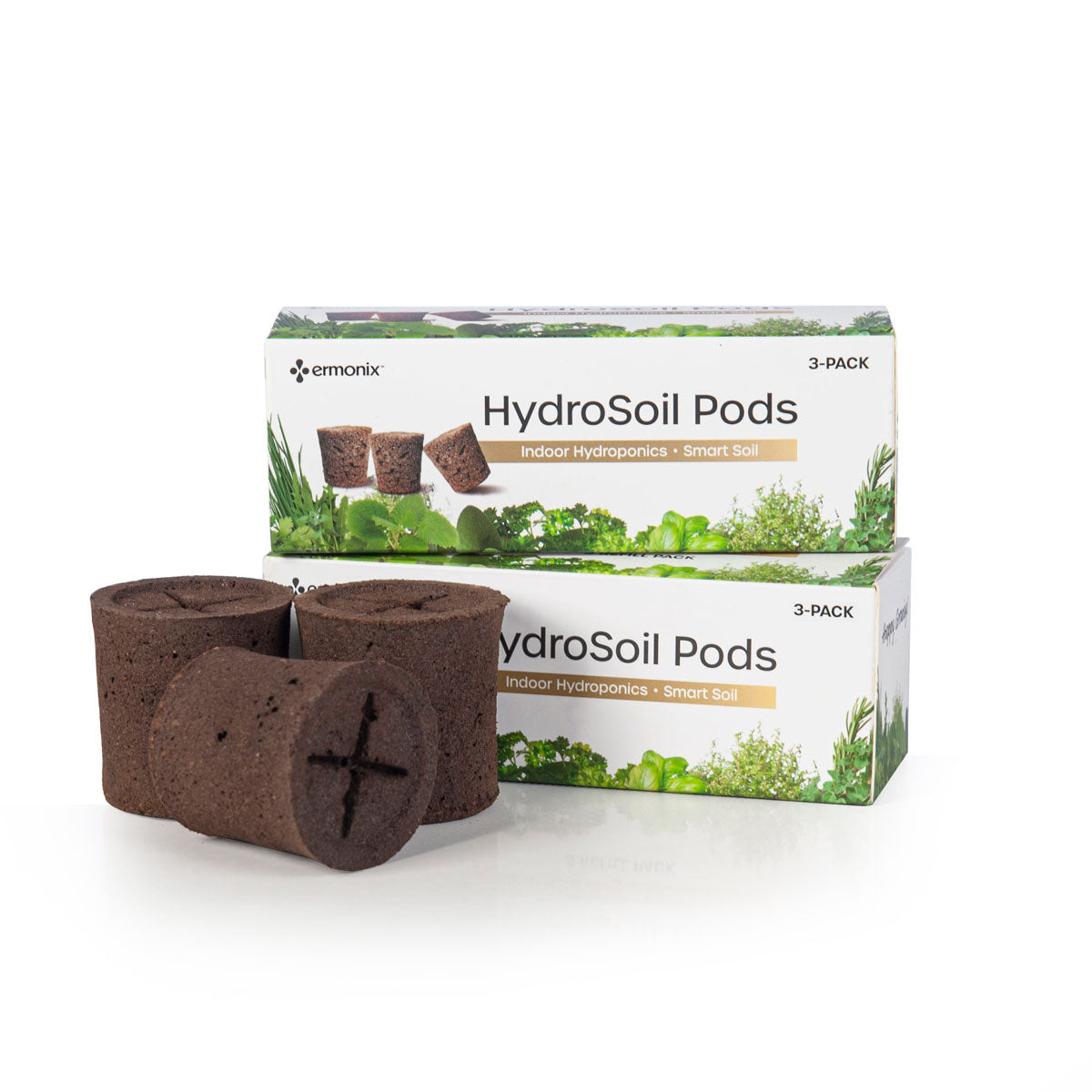 Hydrosoil seedless smart soil plant pods 3-pack
