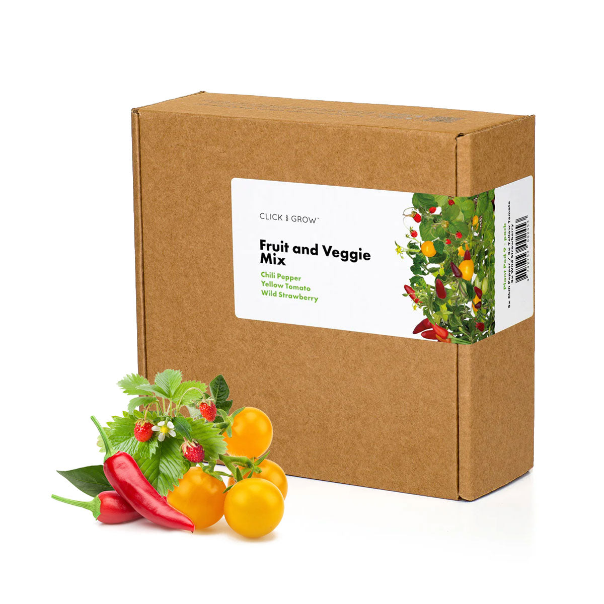 click and grow fruit and veggie mix 9 pack.