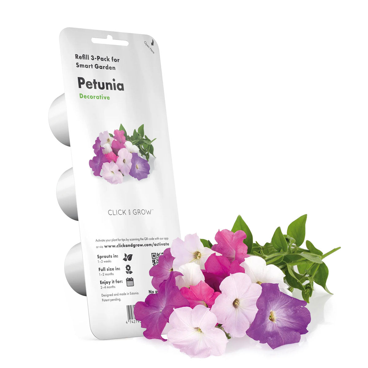 Petunia Click and grow plant pods 3-pack