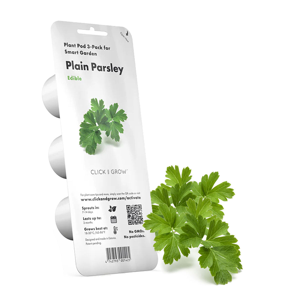 Plain Parsley Click and grow plant pods 3-pack